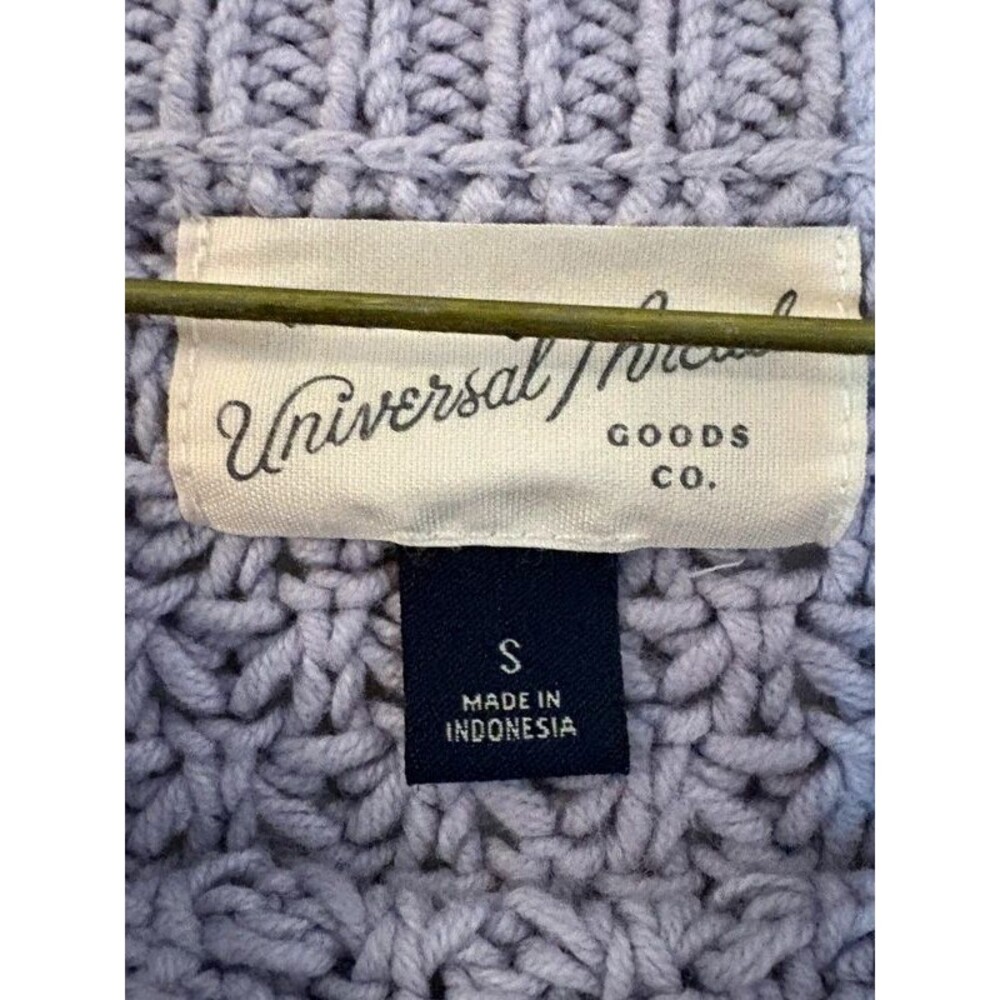 Universal Thread Chunky Lavender Sweater Small - Picture 3 of 6